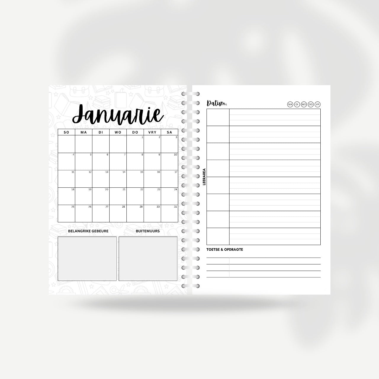 Homework Book 2026 - A5