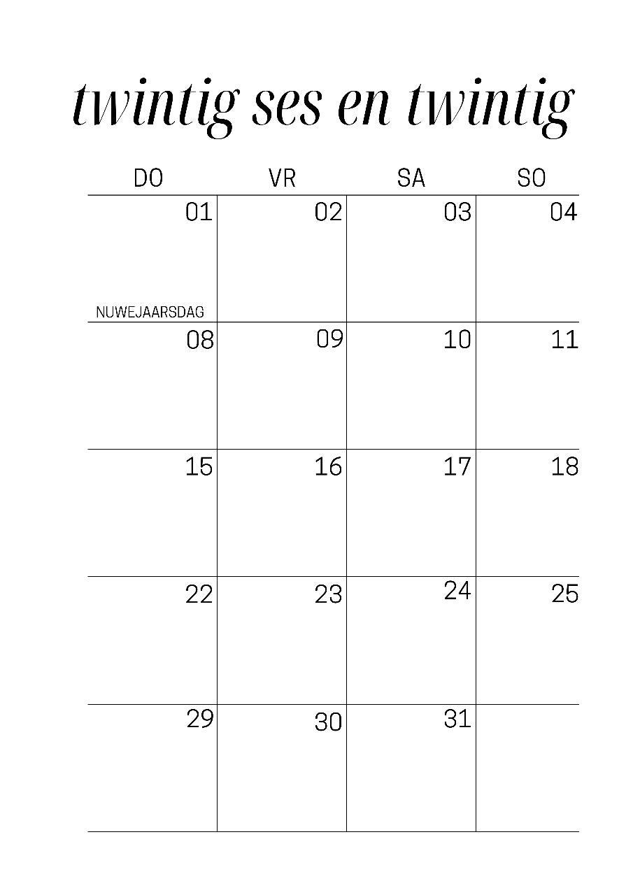 Daycare / Dagsorg Beplanners 2026 (Kleuterskool - Gr RR)