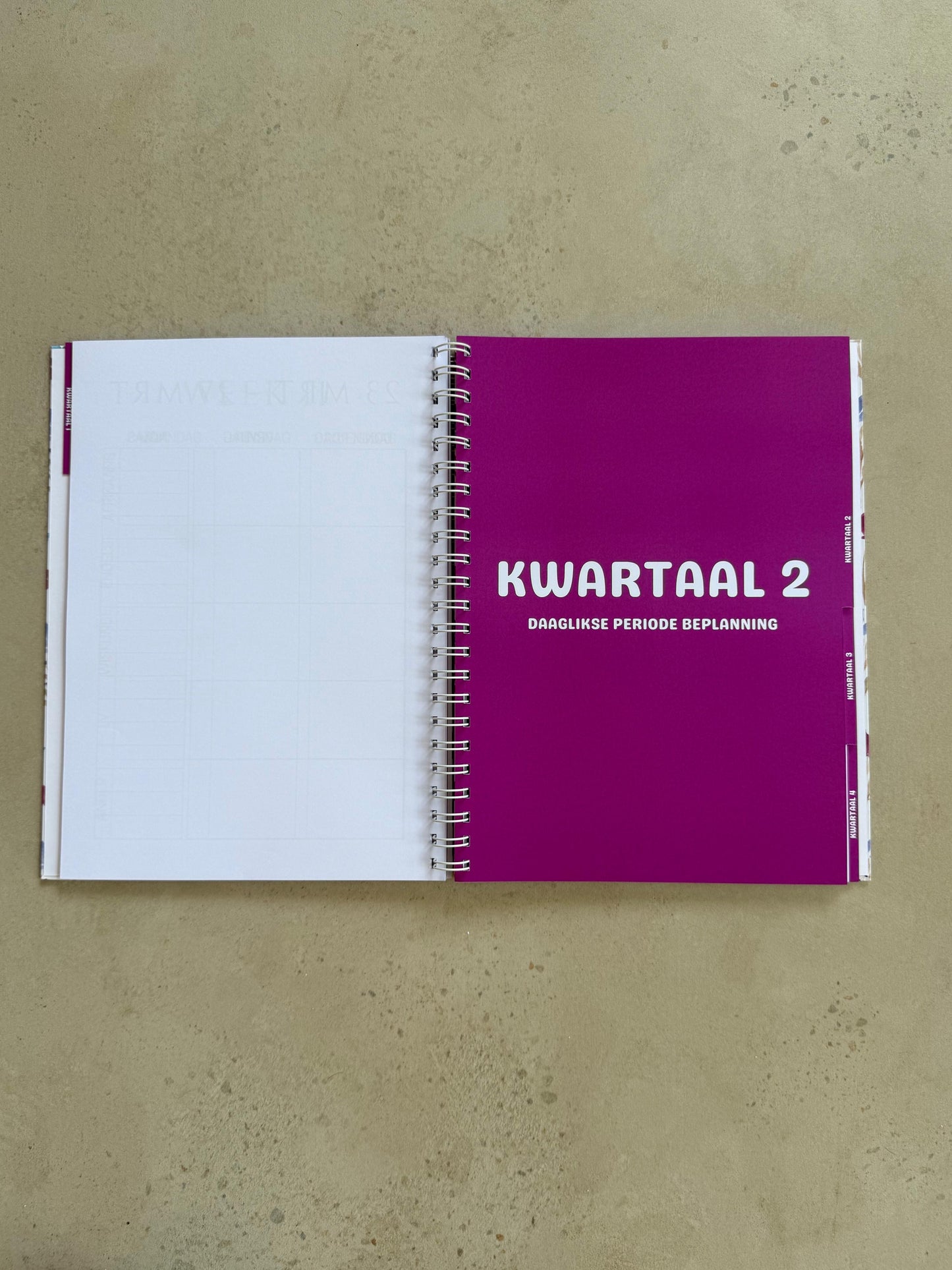 Juffrou Beplanners 2026 - A4 (Gr R tot 3)