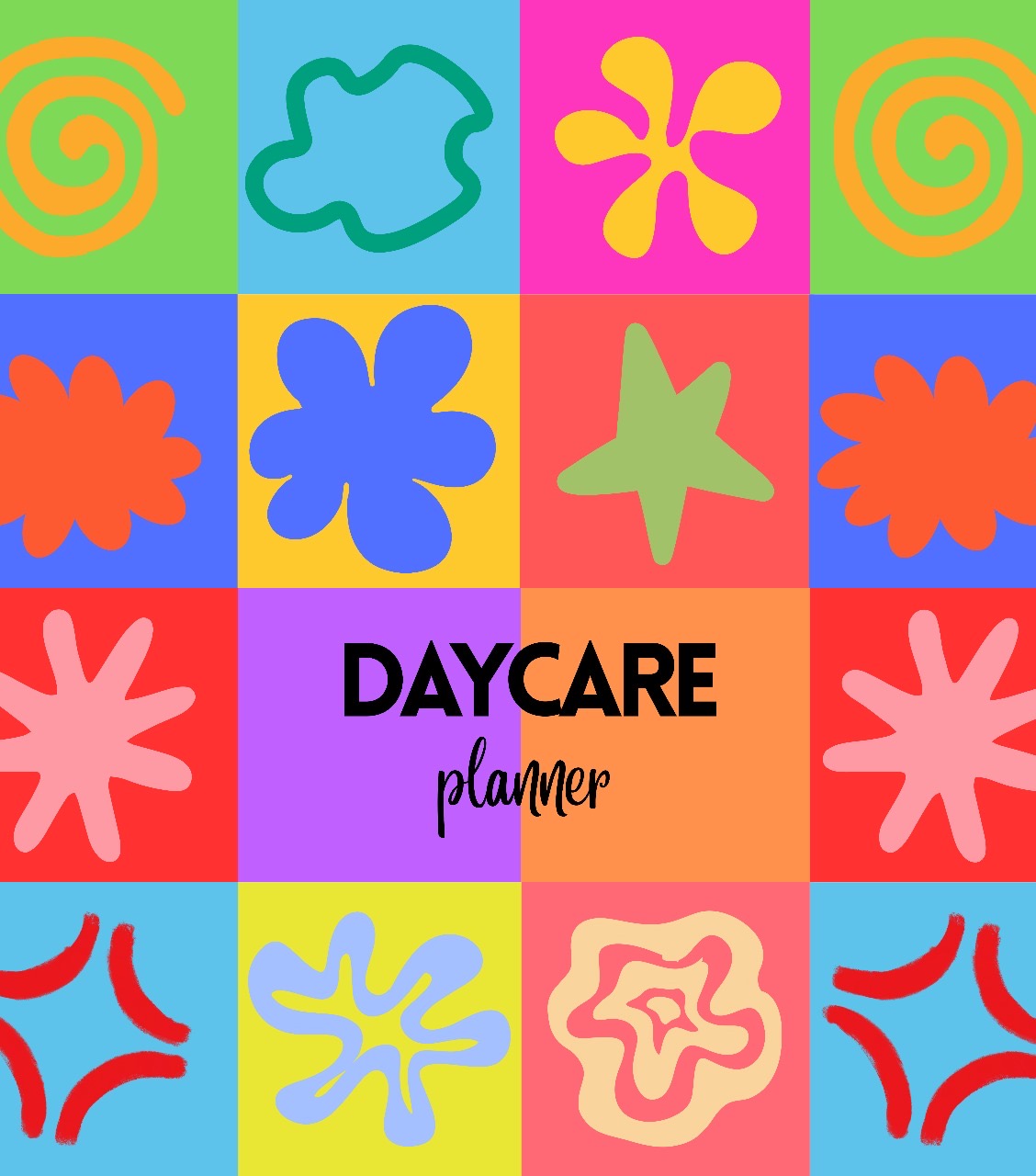 Daycare / Dagsorg Beplanners 2026 (Kleuterskool - Gr RR)